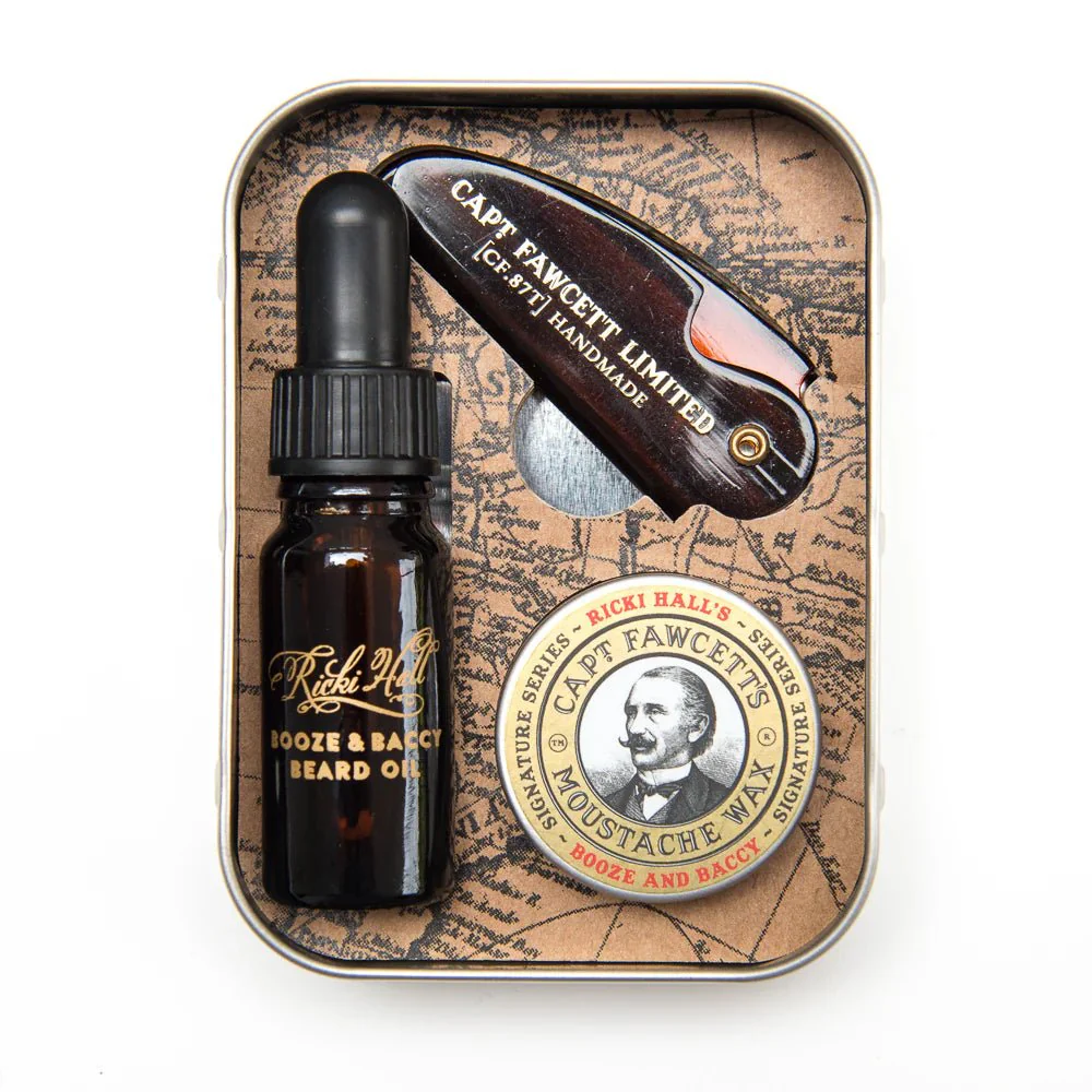Captain Fawcett's Booze & Baccy Grooming Survival Kit - Image 6