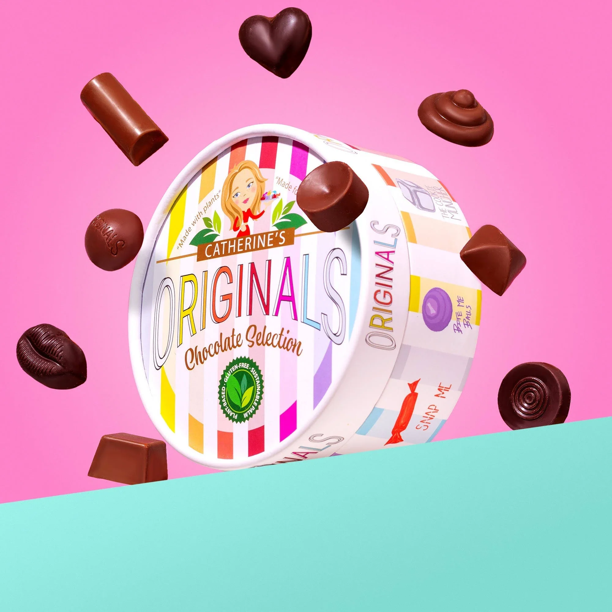 Catherine's Originals Vegan Chocolate Selection Box, 300g - Image 3
