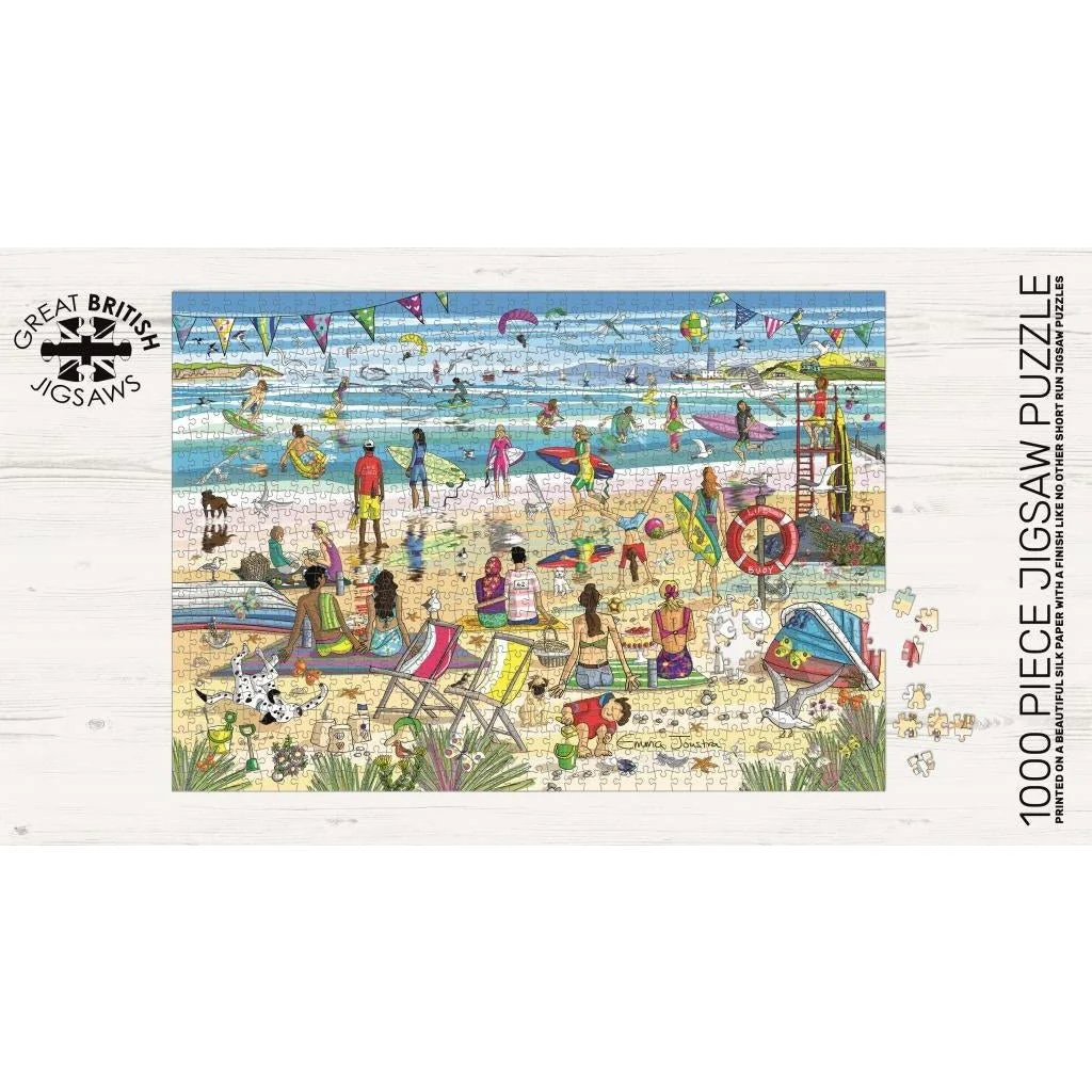 Emma Joustra Surf's Up, 1000 Piece Jigsaw Puzzle - Image 3