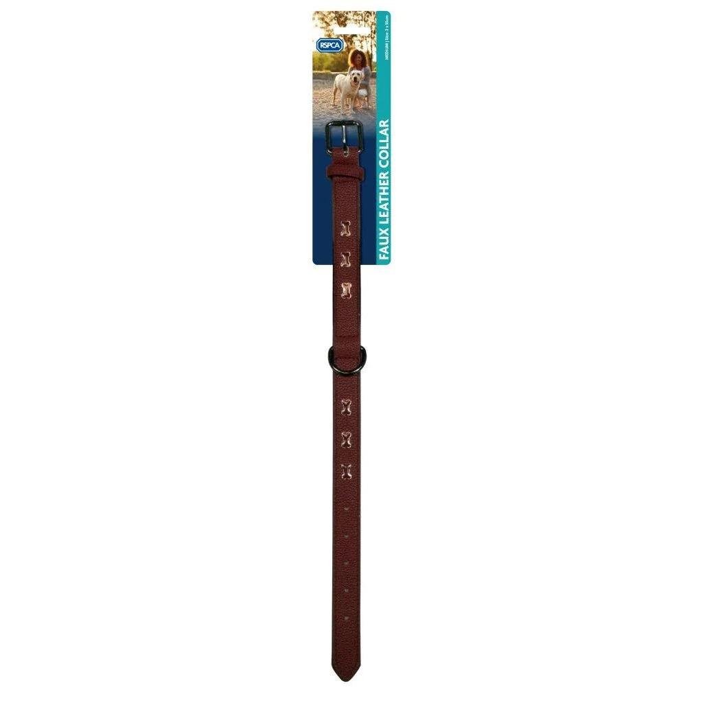 RSPCA Faux Leather Dog Collar - Image 7