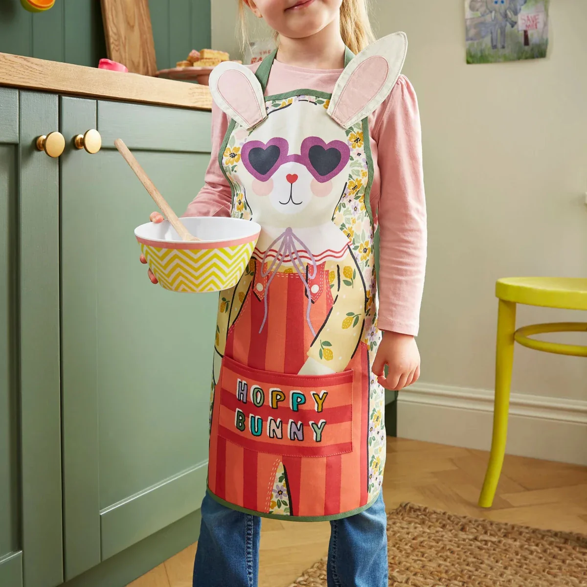 Rosie Rabbit Shaped Kid's Apron - Image 3