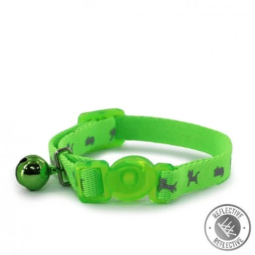 Kitten Safety Collar, Hi Viz Reflective - Image 2