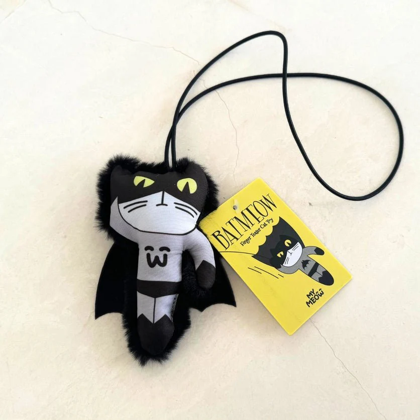 Mymeow Batmeow Finger Teaser Cat Toy